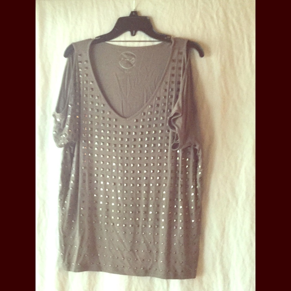 INC studded top.